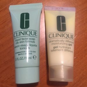 CLINIQUE Liquid Facial Soap/Moisturizing Gel